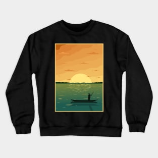 The Sunset hunter Crewneck Sweatshirt